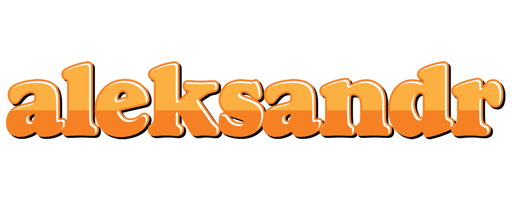 Aleksandr orange logo