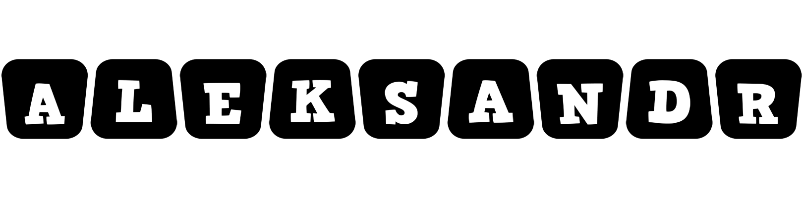 Aleksandr racing logo