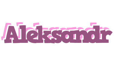 Aleksandr relaxing logo