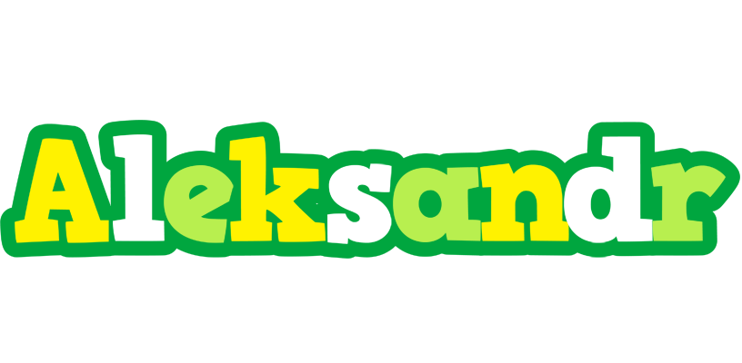 Aleksandr soccer logo