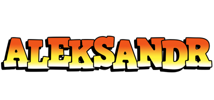 Aleksandr sunset logo