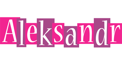 Aleksandr whine logo
