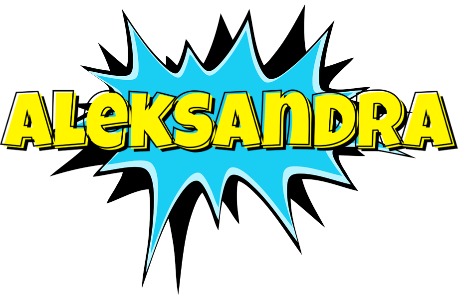 Aleksandra amazing logo