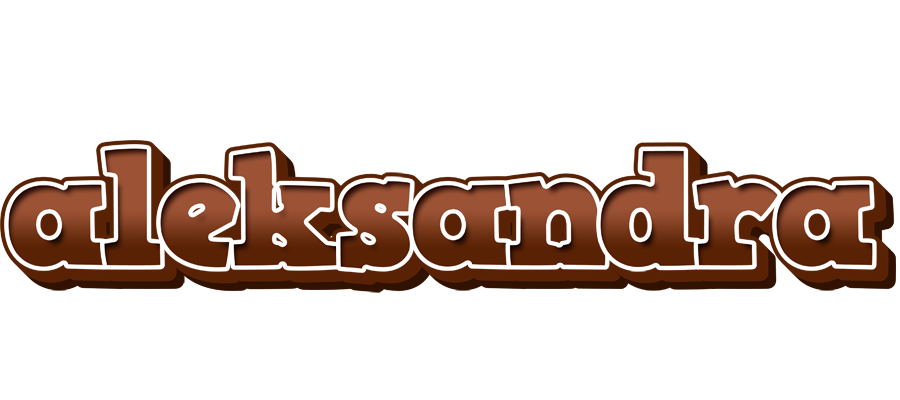 Aleksandra brownie logo