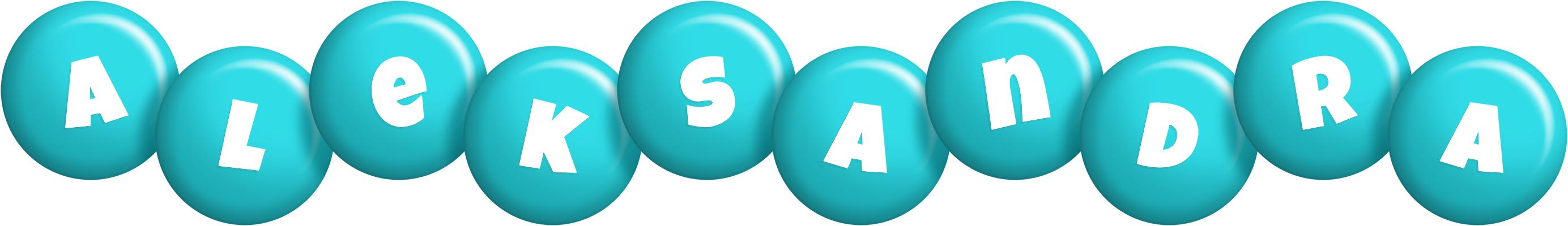 Aleksandra candy-azur logo