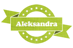 Aleksandra change logo