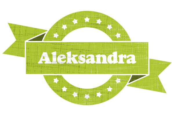 Aleksandra change logo
