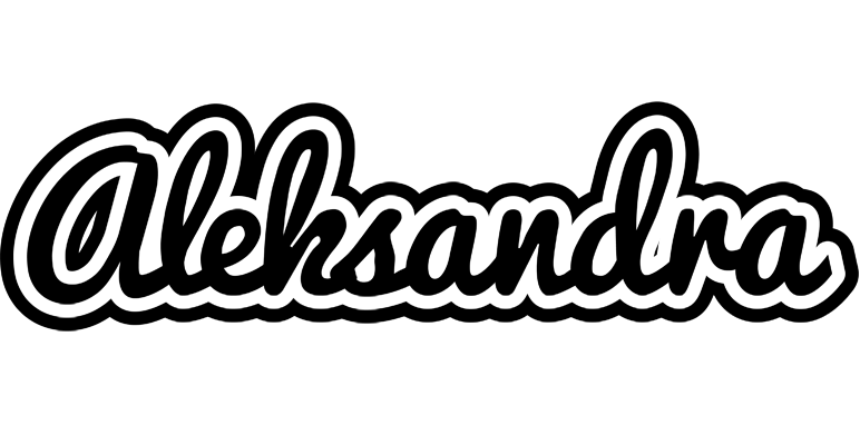 Aleksandra chess logo