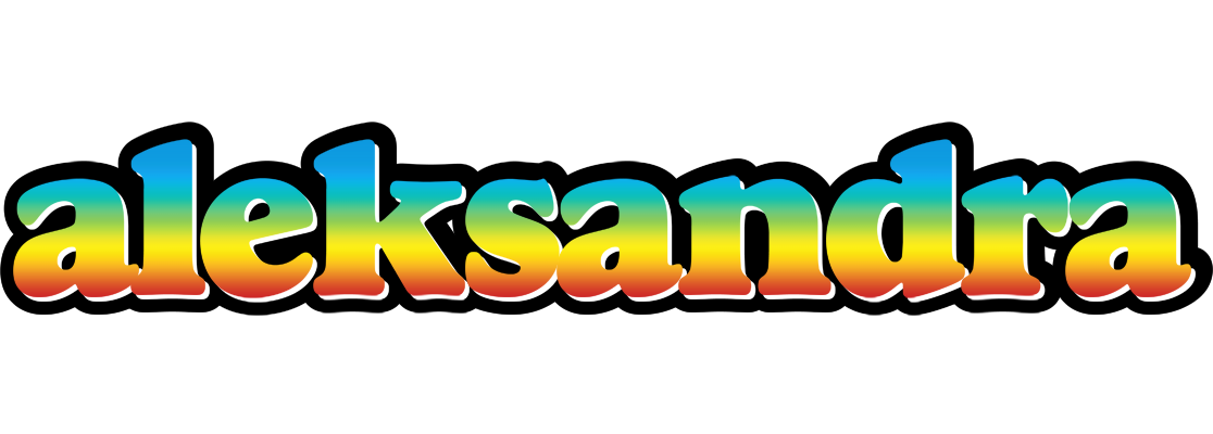 Aleksandra color logo