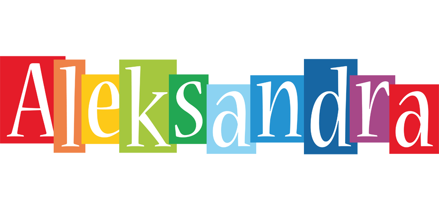 Aleksandra colors logo