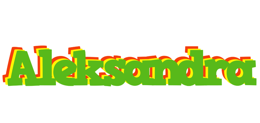 Aleksandra crocodile logo