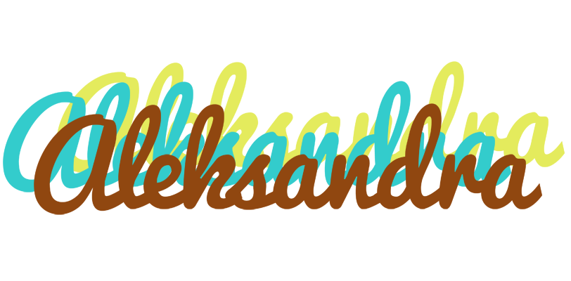 Aleksandra cupcake logo