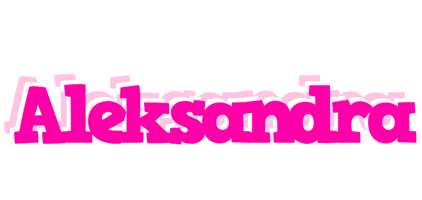 Aleksandra dancing logo