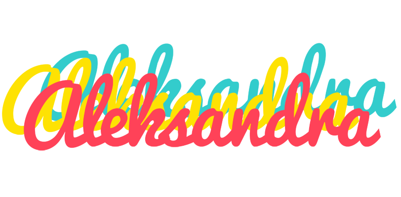 Aleksandra disco logo