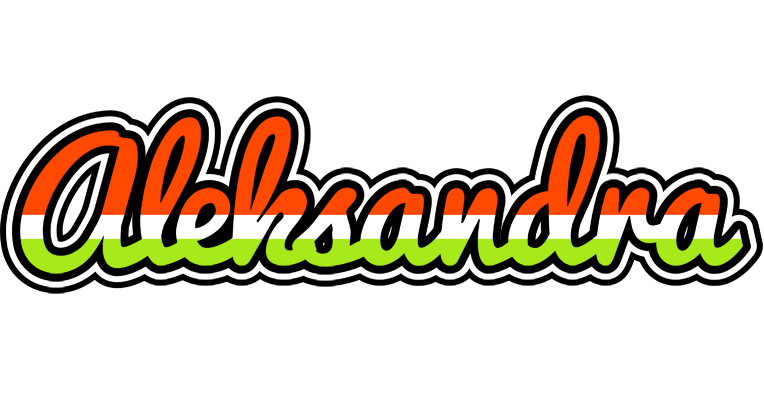 Aleksandra exotic logo