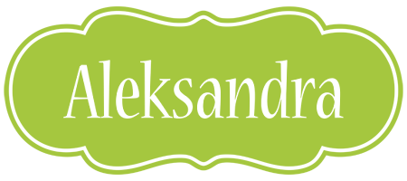 Aleksandra family logo