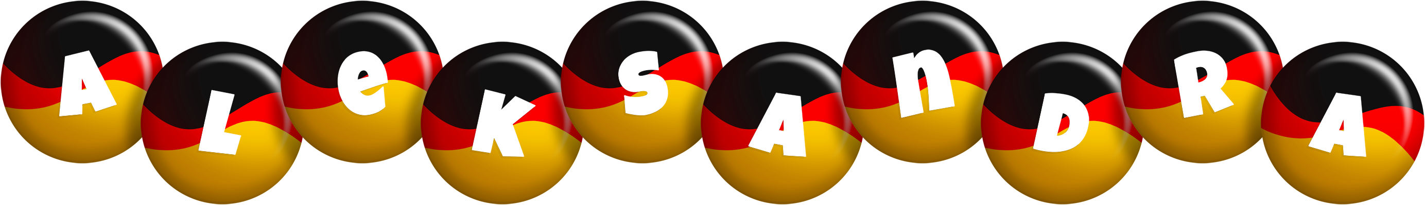 Aleksandra german logo