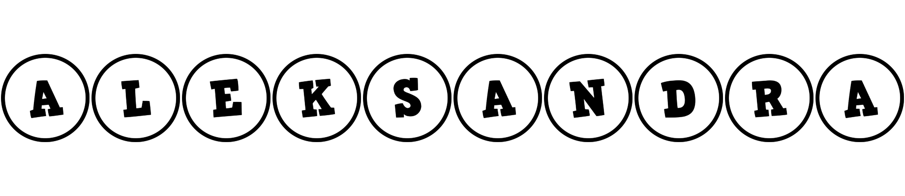 Aleksandra handy logo