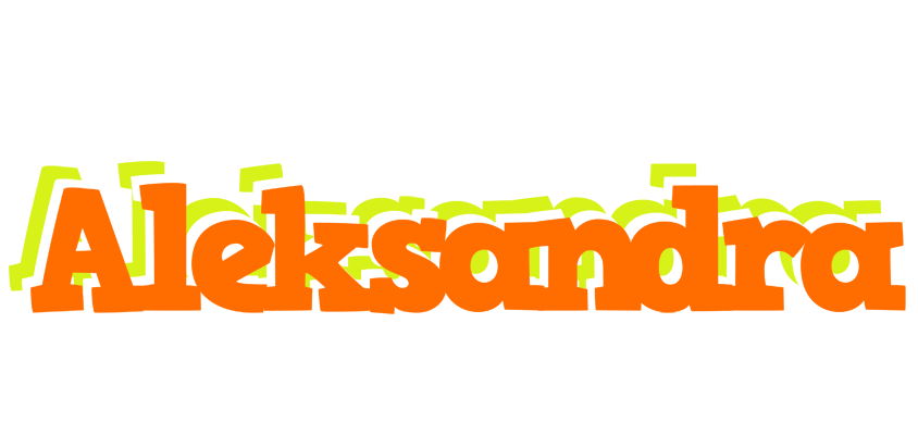 Aleksandra healthy logo