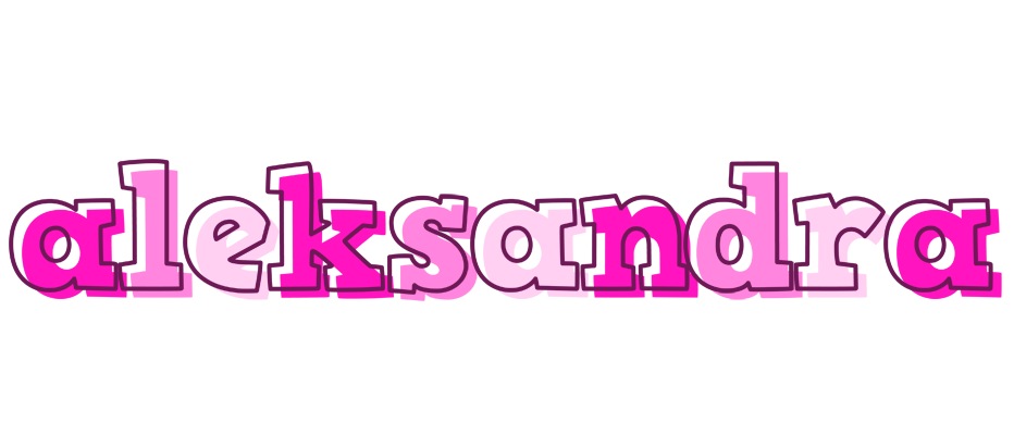 Aleksandra hello logo