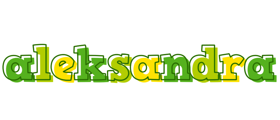 Aleksandra juice logo