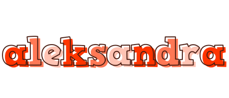Aleksandra paint logo