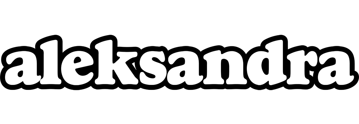 Aleksandra panda logo