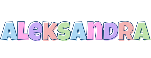 Aleksandra pastel logo