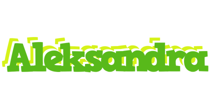 Aleksandra picnic logo