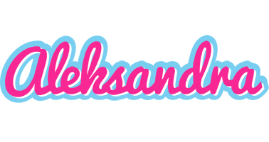 Aleksandra popstar logo