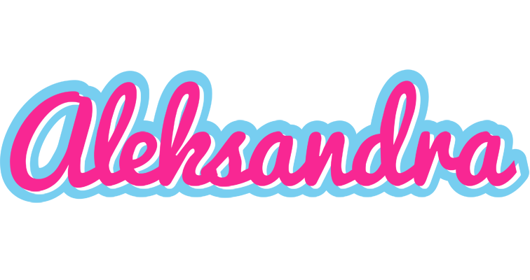 Aleksandra popstar logo