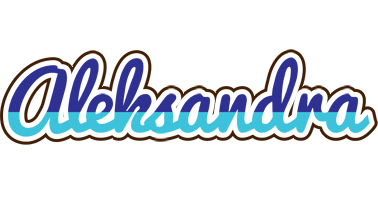 Aleksandra raining logo