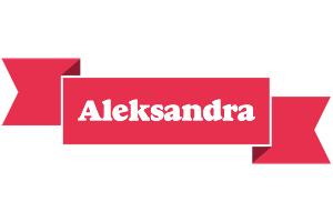 Aleksandra sale logo