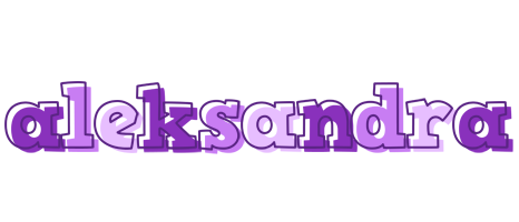 Aleksandra sensual logo