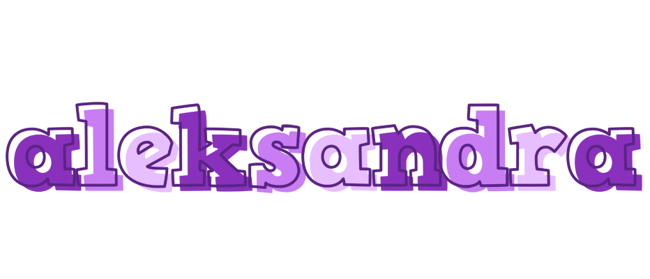Aleksandra sensual logo