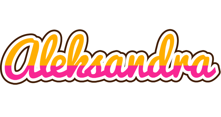 Aleksandra smoothie logo