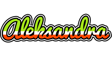 Aleksandra superfun logo