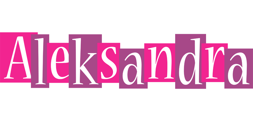 Aleksandra whine logo