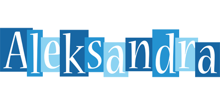 Aleksandra winter logo