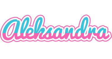 Aleksandra woman logo