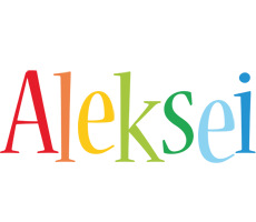 Aleksei birthday logo