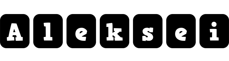 Aleksei box logo