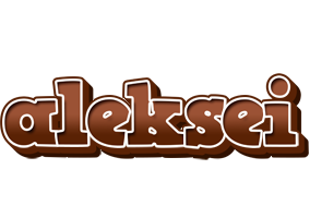 Aleksei brownie logo