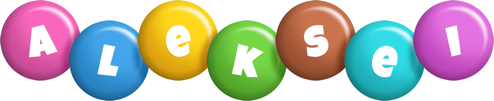 Aleksei candy logo