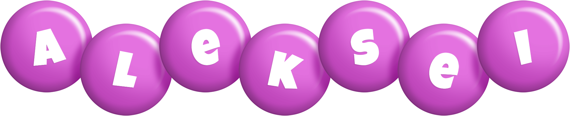 Aleksei candy-purple logo