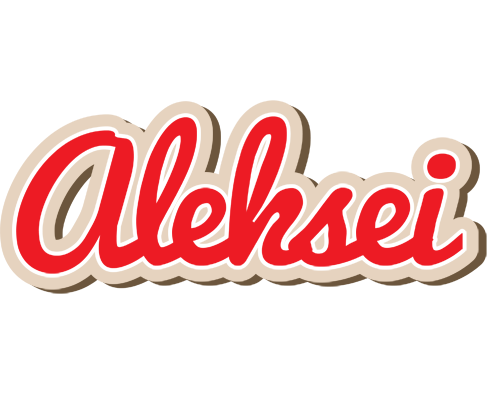 Aleksei chocolate logo