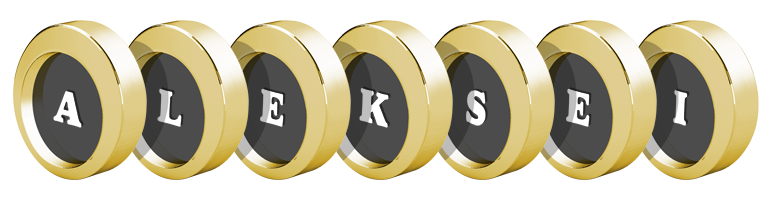 Aleksei gold logo