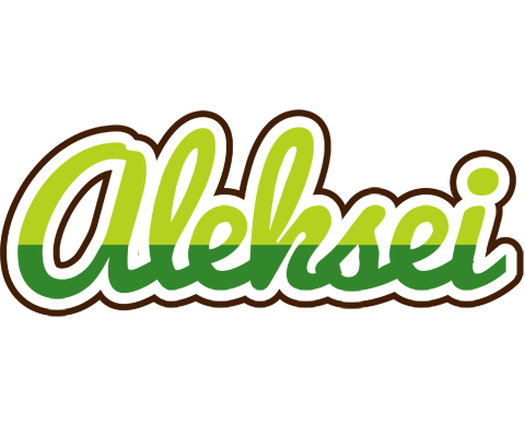 Aleksei golfing logo