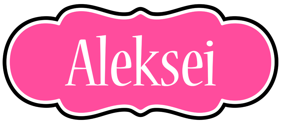 Aleksei invitation logo
