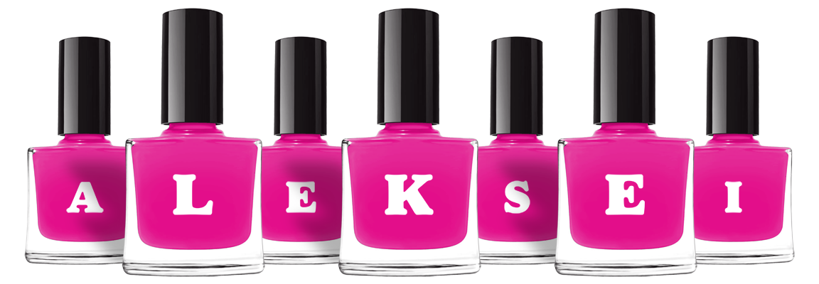 Aleksei nails logo